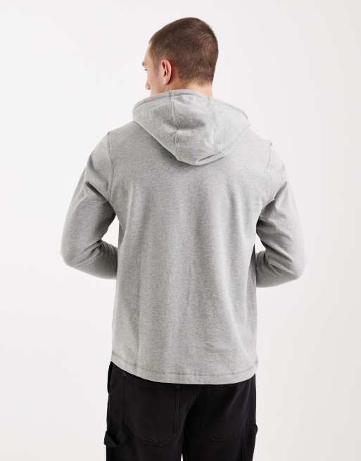 Nike - Club Knit - Felpa con cappuccio in maglia grigia, 3 di 5