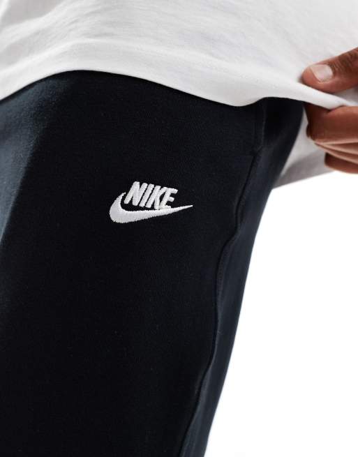 Nike Club Knit joggers in black , 2 of 5