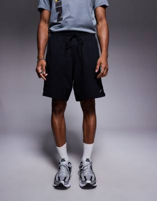 Nike Club Knit Shorts In Black