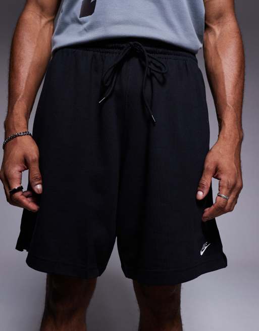 Nike Club knit shorts in black, 4 of 5