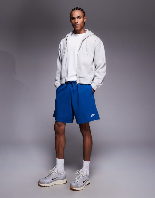 Nike Club knit shorts in blue, 2 of 5
