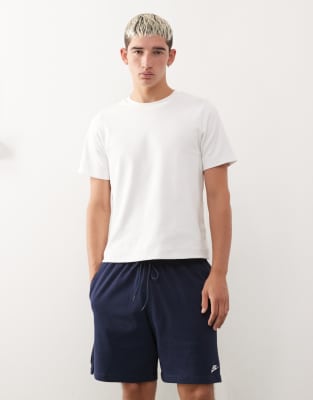 Nike Club Knit Shorts In Blue