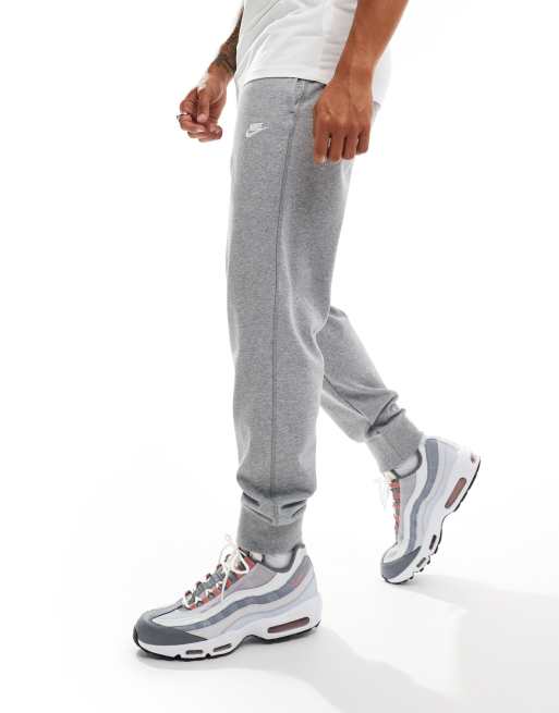 Nike Club Knit sweatpants in gray