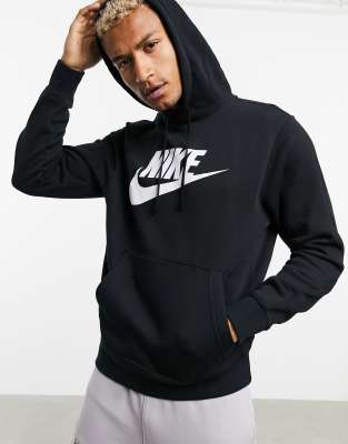 black nike logo hoodie - dsvdedommel 