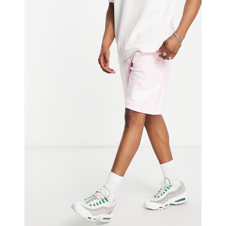 Pink foam store nike shorts