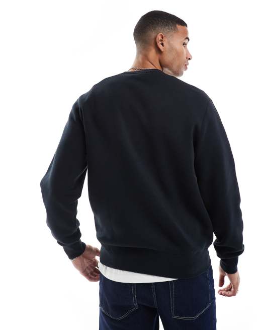 ★NIKE★Club Crew Letters ロゴ クルーネック スウェット Nike Club letters logo crew neck sweatshirt in grey | ASOS