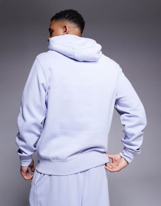 Nike Club – Liliowa bluza z kapturem z grafiką, 2 z 4