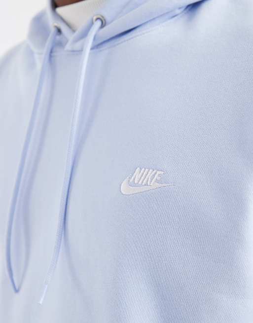 Nike – Club – Ljusblå huvtröja , 5 av 5