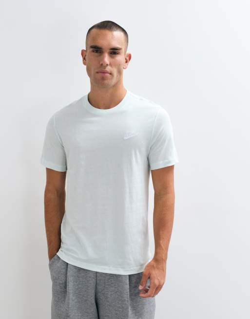 Nike – Club – Ljusgrön t-shirt, 5 av 5