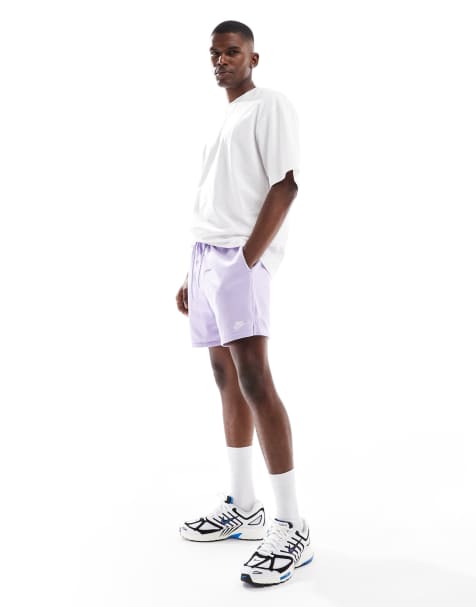 Nike – Club – Ljuslila shorts i fransk frotté - view 1