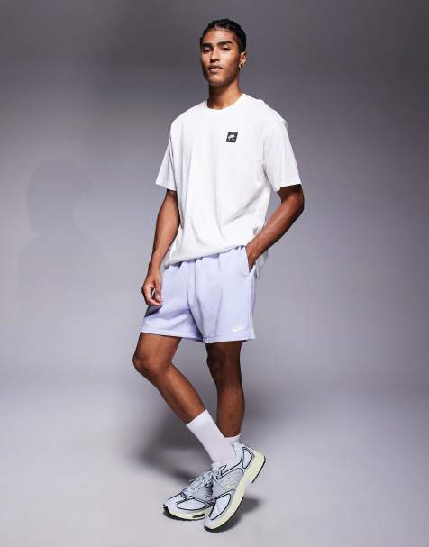 Nike – Club – Ljuslila shorts i fransk frotté - view 1