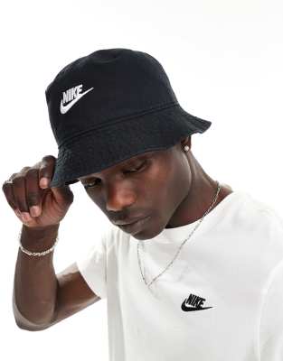 Nike Nike Club logo bucket hat in black