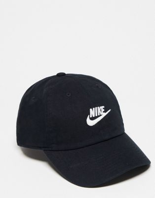 Nike Club logo cap in black