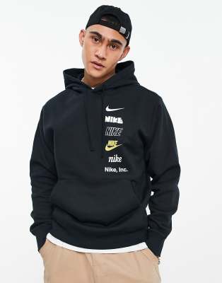 zalando nike club hoodie