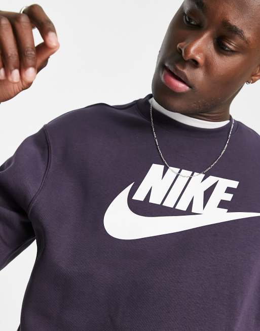 Dark purple sale nike hoodie