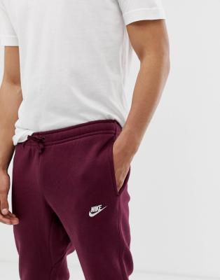 Nike discount sweatpants burgundy