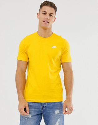 nike t shirt yellow