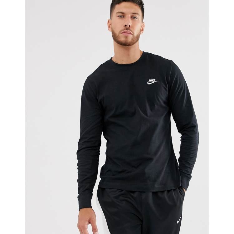 Long sleeve nike 2025 t shirt mens