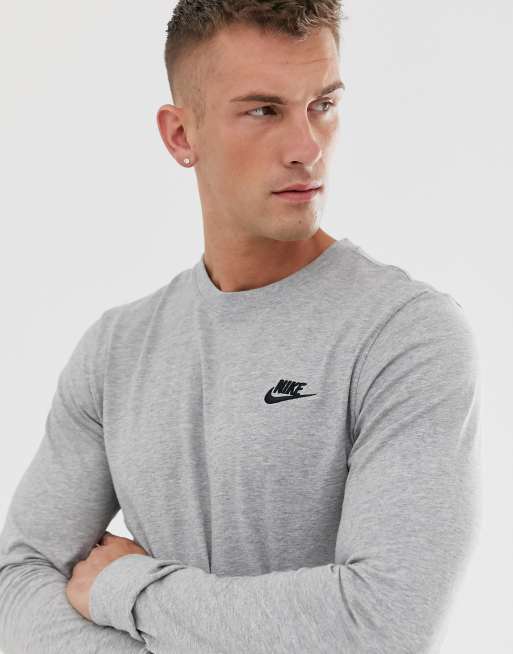 Gray nike 2025 long sleeve