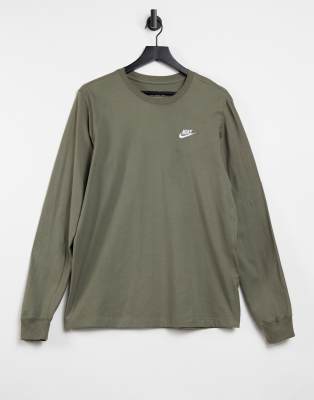khaki nike shirt