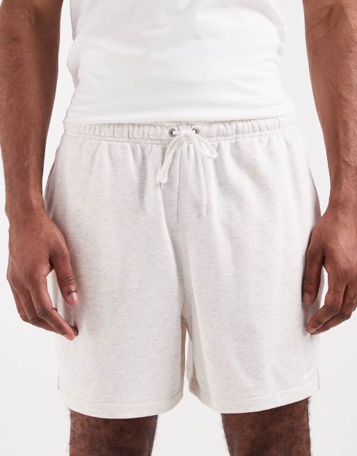 Nike - Club - Lysegrå shorts i frotté , 4 af 5