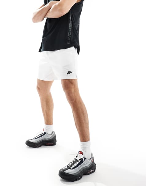 Nike Club mesh shorts in white - view 1