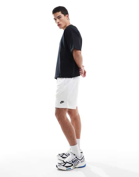Nike Club mesh shorts in white  - view 1