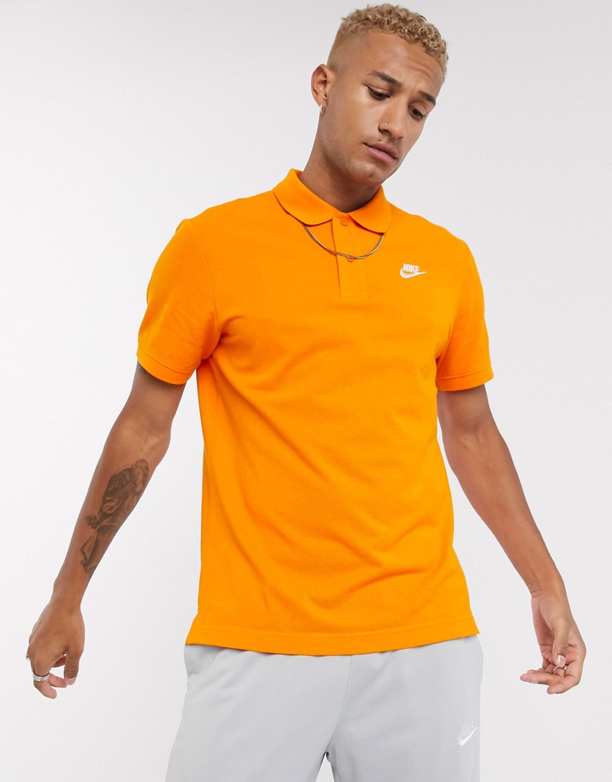 Nike - Club - Musthaves poloshirt in oranje
