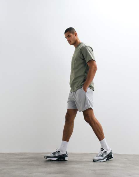 Nike – Club – Netzstoff-Shorts in Hellgrau - view 1