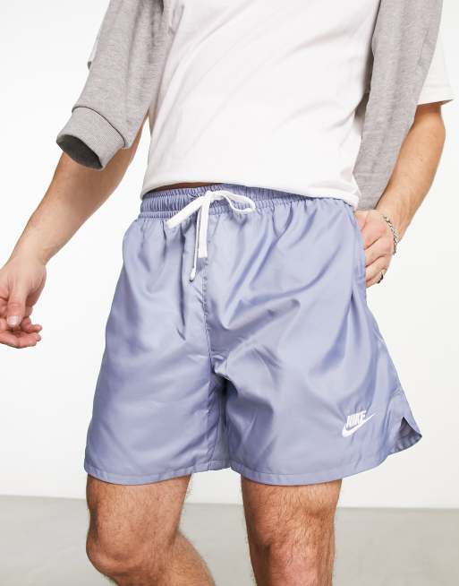 Nike – Club – Niebieskie szorty z tkaniny