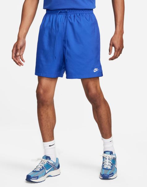 Nike – Club – Niebieskie szorty z tkaniny - view 1