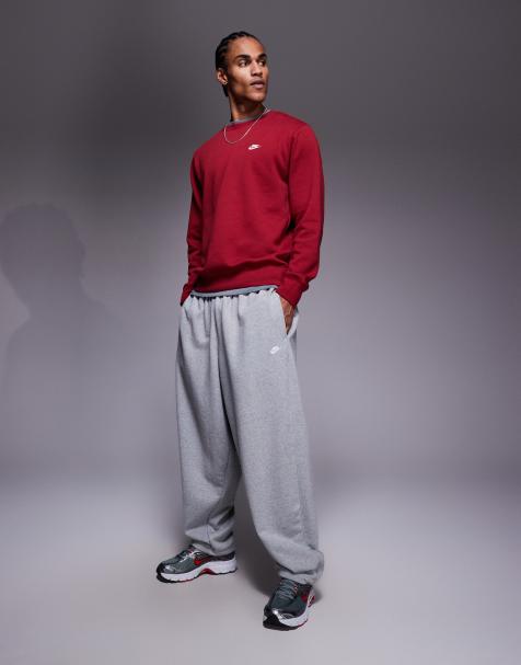 Nike Club – Oversize-Jogginghose aus Frottee in Grau - view 1