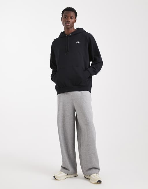 Nike - Club - Oversized hoodie van badstof in zwart, 2 van 5