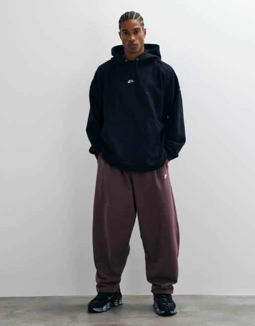 Nike - Club - Oversized hoodie van badstof in zwart, 2 van 5