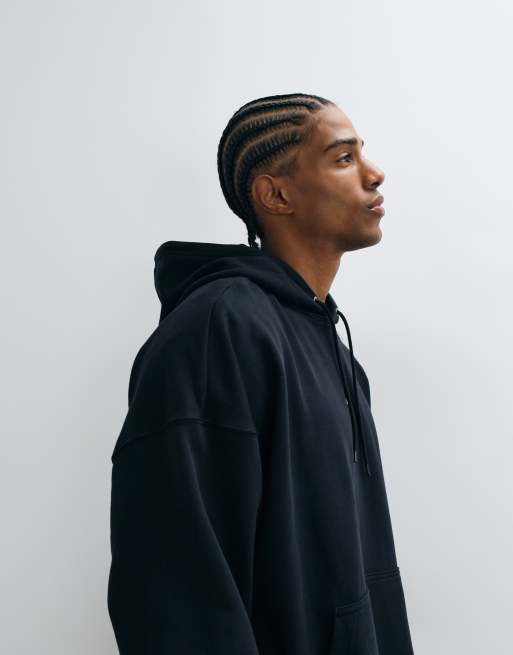 Nike - Club - Oversized hoodie van badstof in zwart, 5 van 5
