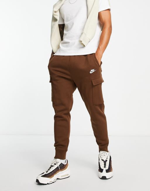 Nike Club Cuffed Cargo Sweatpants In Black BLACK ASOS, 60% OFF