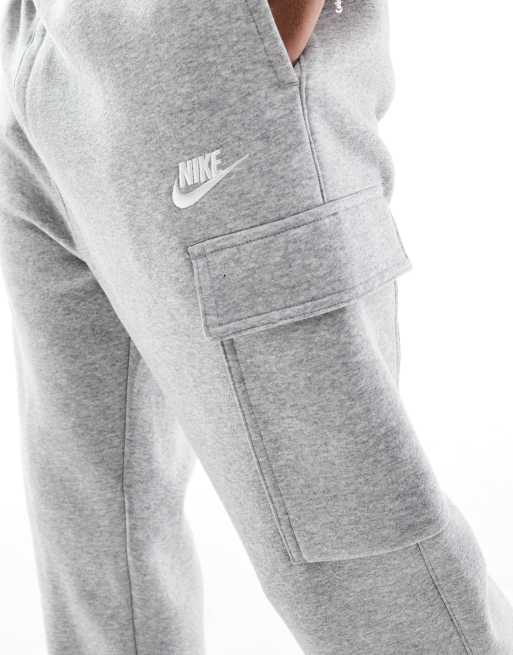 Nike Club - Pantalon de jogging cargo - Gris