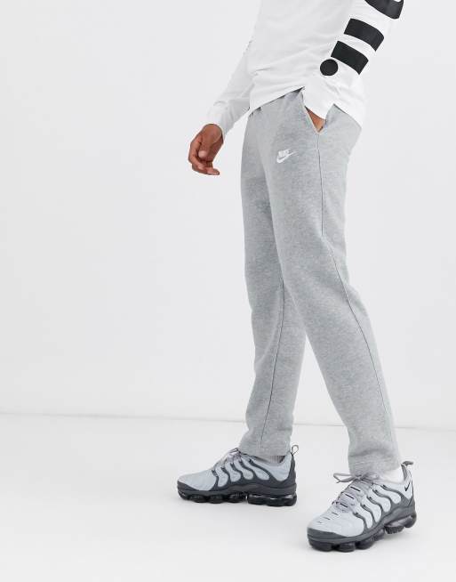 Nike Club Pantalon de jogging droit Gris ASOS