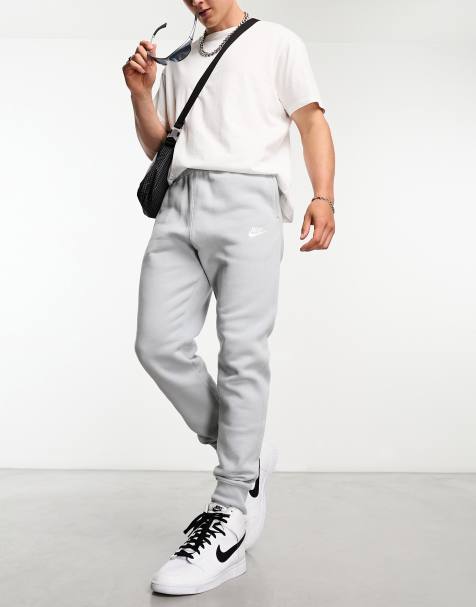 Jogger d'ensemble slim habillé et texturé gris - Homme grand