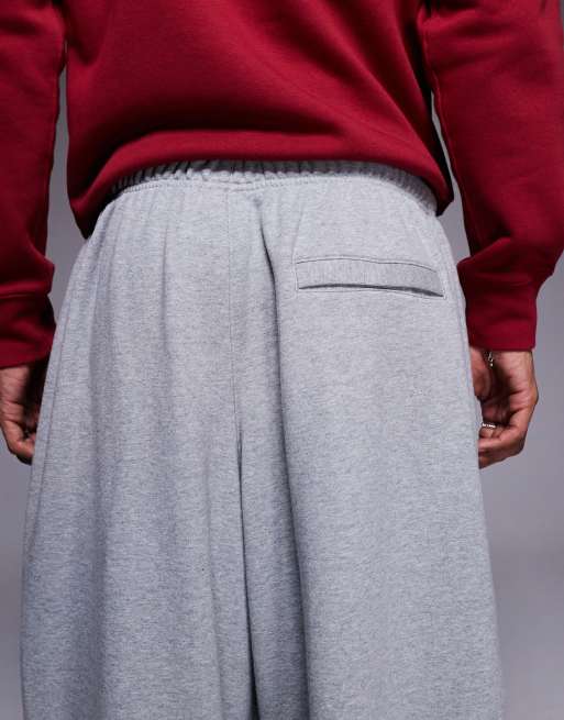 Nike - Club - Pantalon de jogging oversize en tissu éponge - Gris, 4 de 5