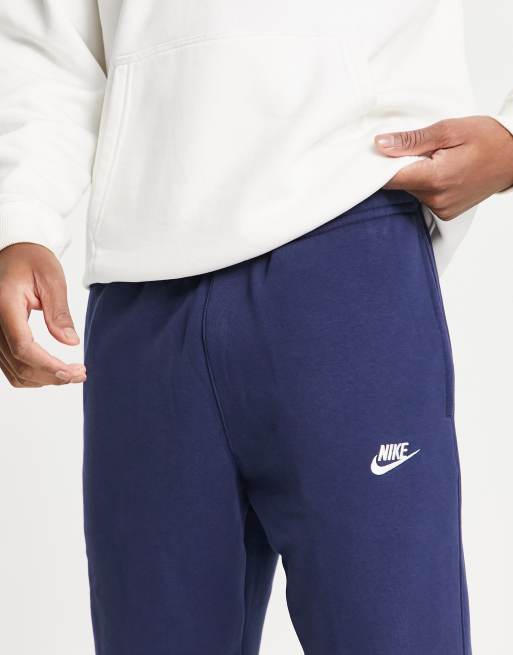 Nike Club - Pantalon de jogging resserré aux chevilles - Bleu marine, 3 de 4