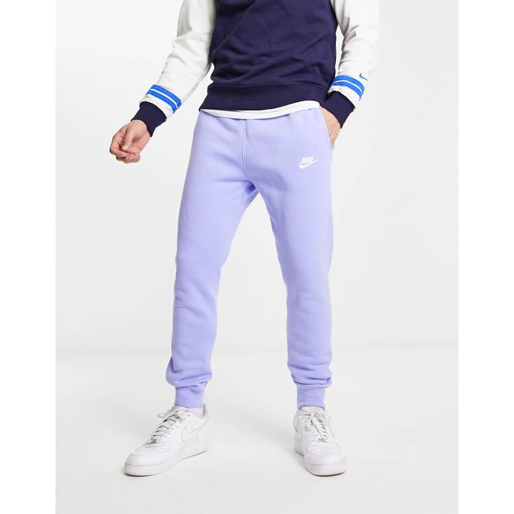 nike club jogger à chevilles resserrées violet