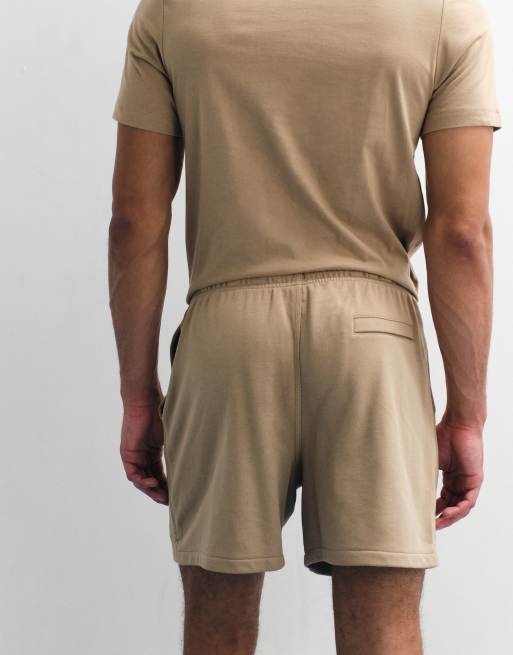 Nike - Club - Pantaloncini beige in spugna , 5 di 10