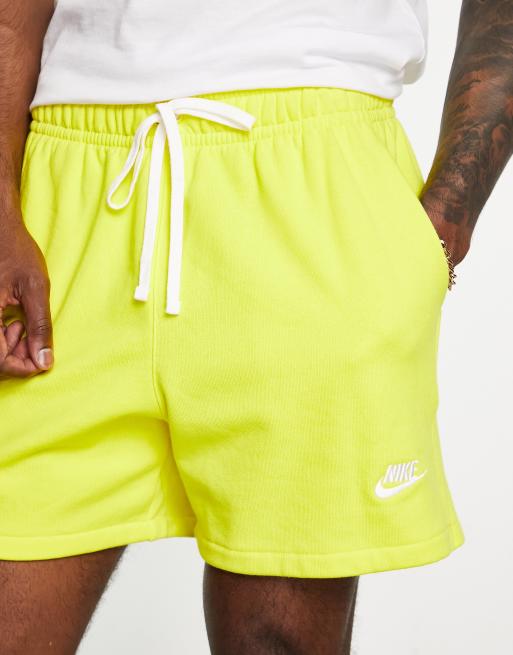 Pantaloncini shop nike gialli