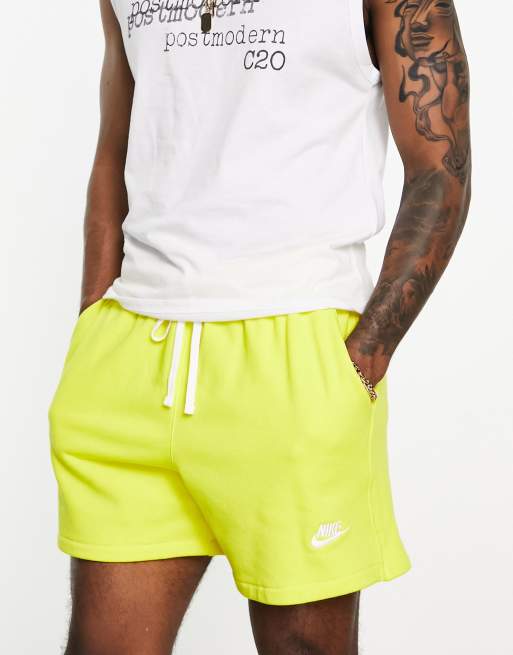 Pantaloncini nike clearance gialli