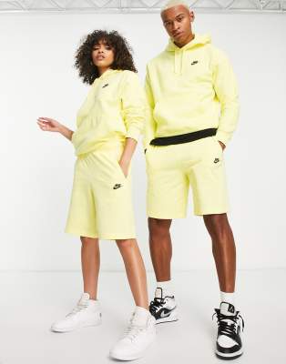 Nike Club Pantaloncini giallo chiaro