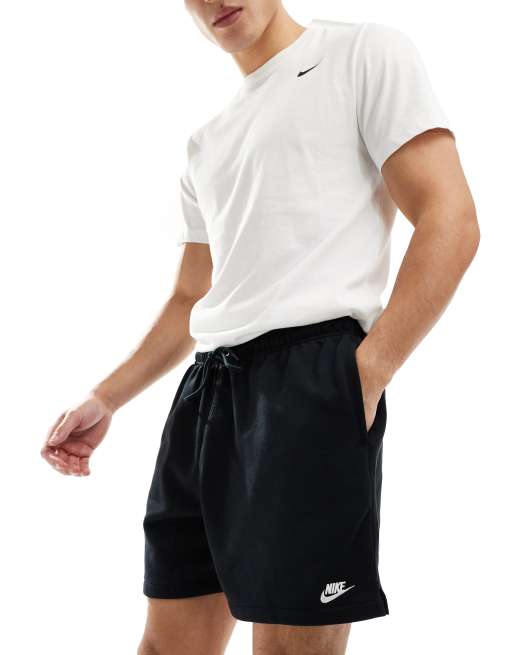 Nike Club - Pantaloncini in pile neri