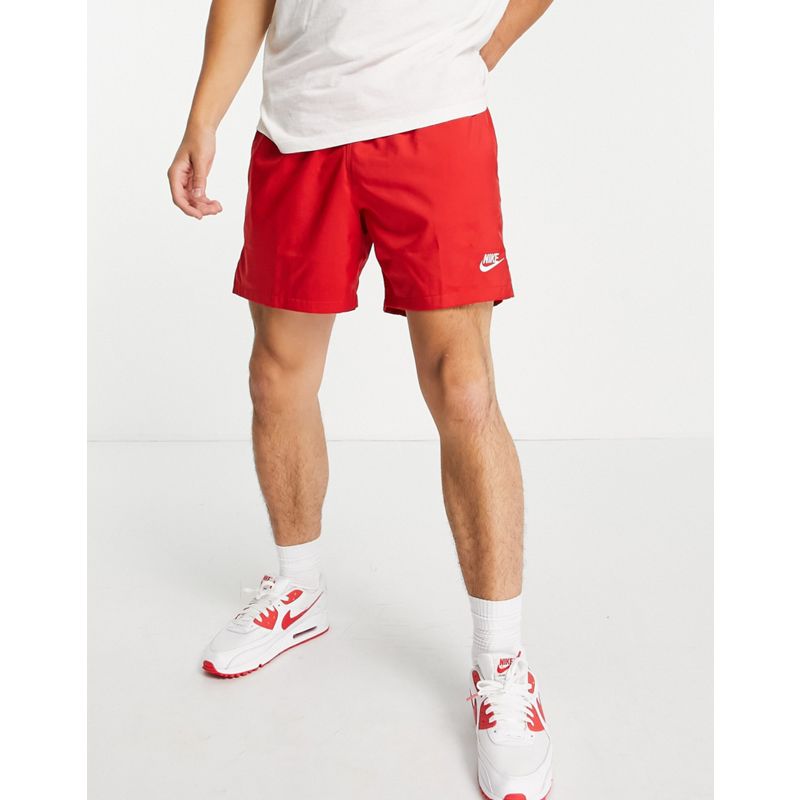 fLOjg T-shirt stampate Nike - Club - Completo con pantaloncini e felpa con cappuccio rosso
