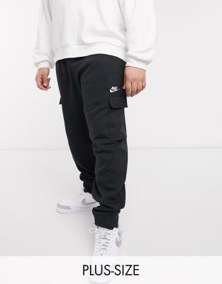 black nike cargo joggers