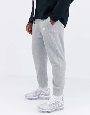 gray sweatpants cuffed